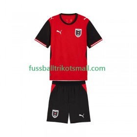 Fußballtrikots Österreich World Cup Kinder 2026 Kurzarm Heimtrikotsatz kaufen